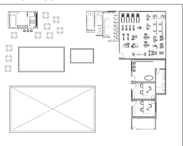 FIGURA 2: Layout do Espaço Conviver 