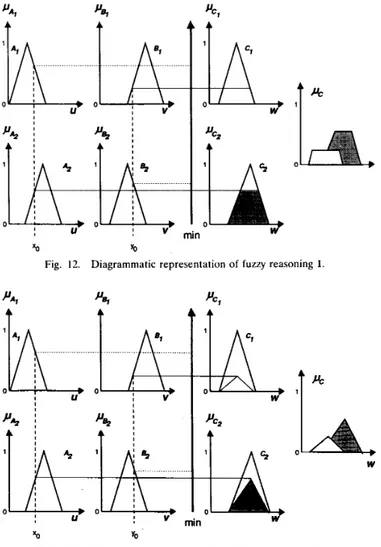 Fig.  12.  Diagrammatic  representation  of  fuzzy  reasoning  1 