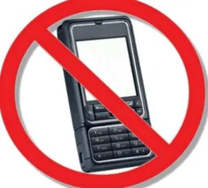 Figura 1 – Proibido o uso de celular 