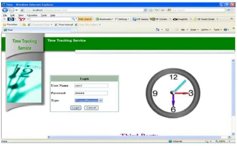 Fig. 2. Login with their respective role 