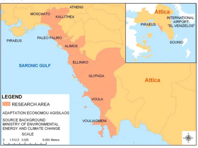 Figure 1. Research area  3. Results and Discussion 