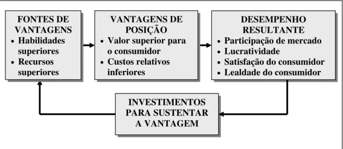 Figura 5. Elementos da vantagem competitiva. 