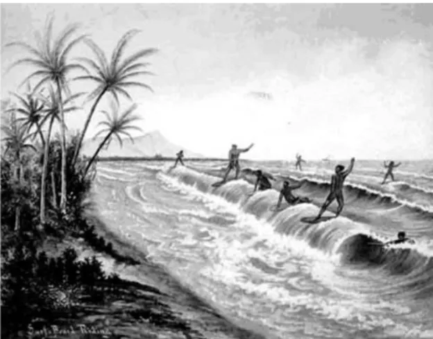 Figura 3: Os Primeiros surfistas