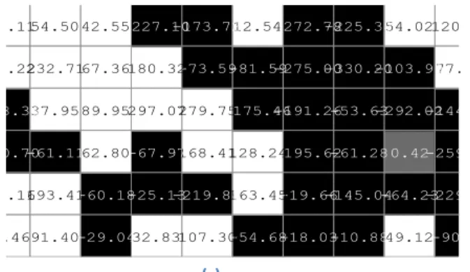 Figure 5 Minutiae Extraction (a) Before Shifting (b) After  Shifting. 