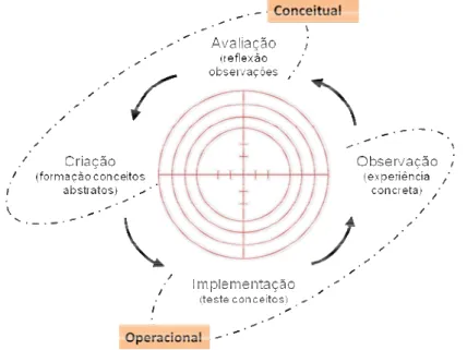 Figura 8- Ciclo de aprendizagem individual de Kim 