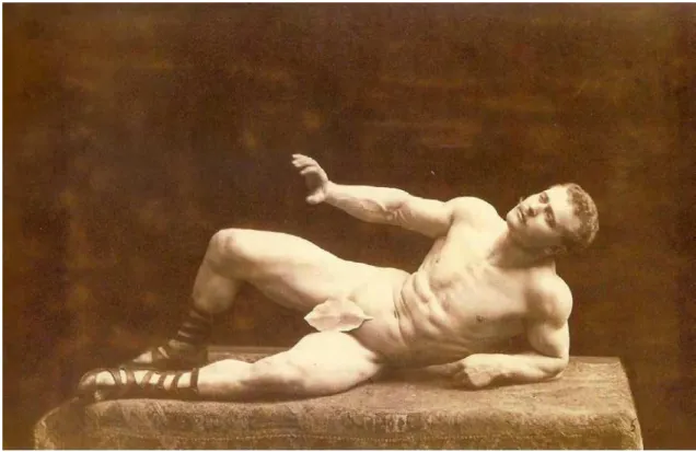 Figura 11 - Benjamin Falk. Eugen Sandow as the Dying Gaul. 1894. 
