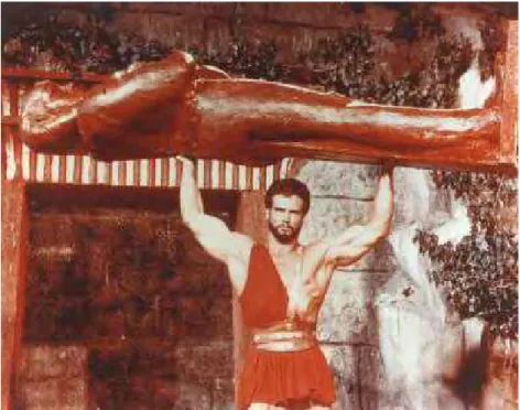 Figura 41 - Ator Steve Reeves, no filme  “ Hercules Unchained ” , 1959. 99