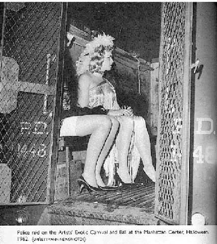 Figura 44 - Prisão de Drag Queens e travestis em 1962. 106