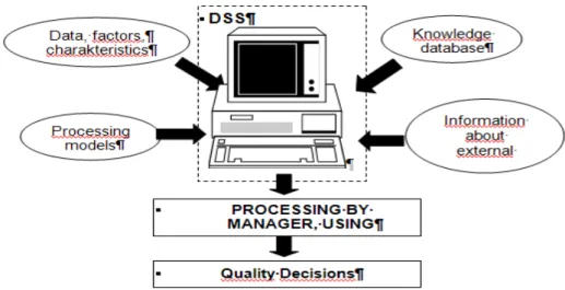 Figure 1: General structure of the decision support system. 