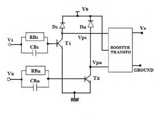 Fig. 5. Schema of the output stage 
