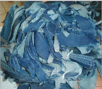 Figura 28: Resíduos de jeans