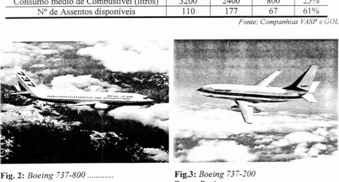 Fig. 2:  Boeing 737-800  Fig.3:  Boeing 737-200 