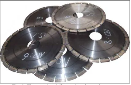 Fig. 2. The completed diamond cutting tool. 