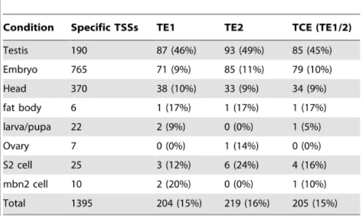 Figure 2. TCEs are variably located in testis-specific core promoters and are conserved in melanogaster subgroup species