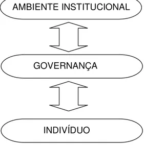 Figura 1: Interação da governança com os ambientes macroeconômico e microeconômico. 