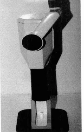Figura 6 — Escalômetro  e filme posicionados 