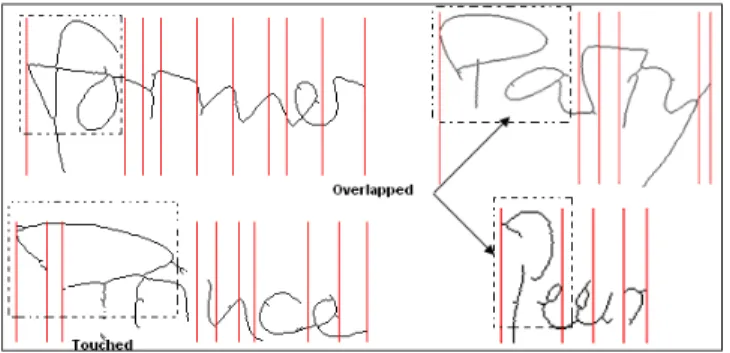 Figure 6: Incorrect segmentation due to touched/ overlapping neighbors  