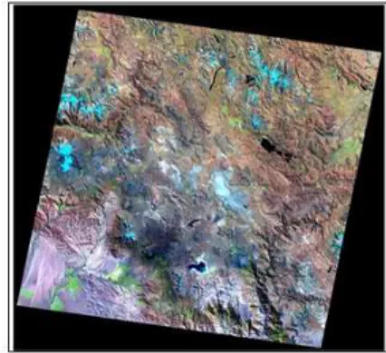 Fig. 2: Landsat image of the Arequipa region Source: 