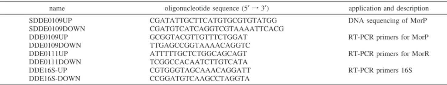 Table 1: Nucleotide Sequence of the Primers Used in This Study