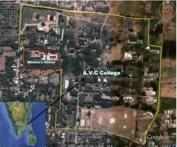 Figure 1. Map of the study area. 