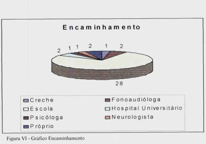 Figura VI - Gráfico Encaminhamento