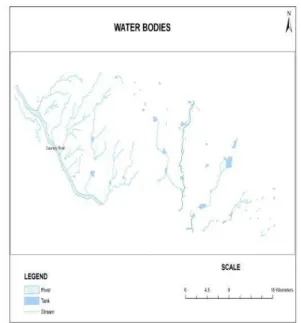 Fig. 5.1  Water bodies  