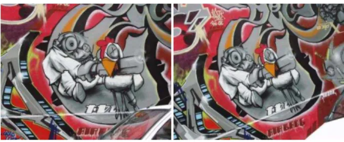 Figure 4. One test image pair from "graf" datasets. 