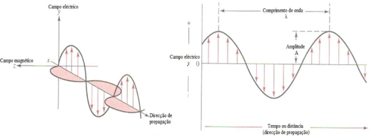 Figura I.9 – Representação da onda electromagnética [30]. 