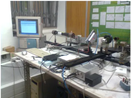 Figure 2.13 - Electro-Optic system at IST-UTL prof. Jão Figueirinhas Lab. 