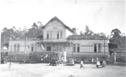 Figure 3. The Train Station of Lavras after remodeling, in the 1930’s.  