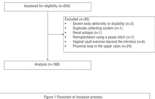 Figure 1 Flowchart of inclusion process.