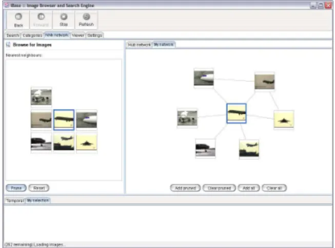 Figure 2.5 uBase Frame Selection by Categories Figure 2.6 uBase Frame Selection by Similar Content