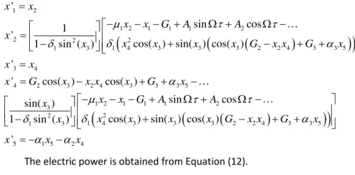 Table 1: Parameter`s value of the system 