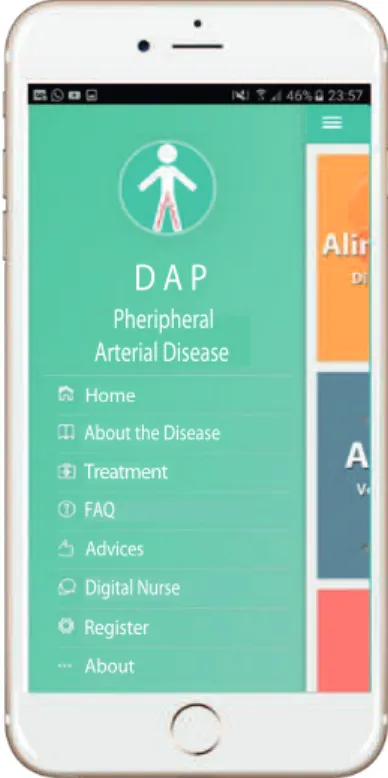 Figure 4 -  Menu screen