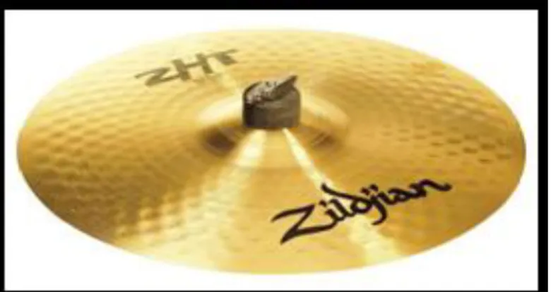 Figure 3.8 – A Zildjian ZHT 14 inch Crash Cymbal. 