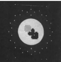 Figure 2.6: An example of Harris corner detection (Harris and Stephens, 1988) FAST Features from Accelerated Segment Test (FAST) is a high-speed corner 