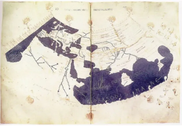 Figure 1.1: The Ptolemy world map as an example of data representation.