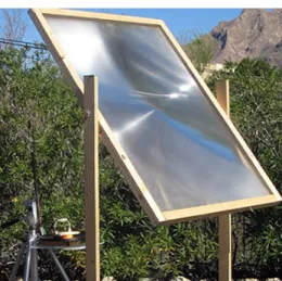 Figura 1.11 – Exemplo de lente de Fresnel como concentrador solar. [30] 
