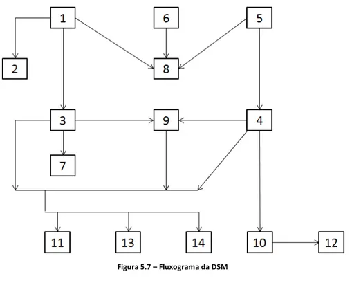 Figura 5.7  –  Fluxograma da DSM 