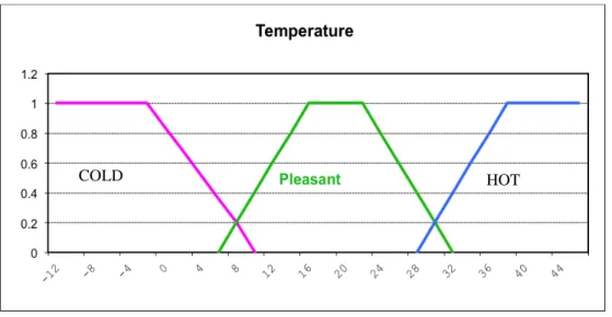 Figure 4.1 – Linguistic variable “Temperature” 