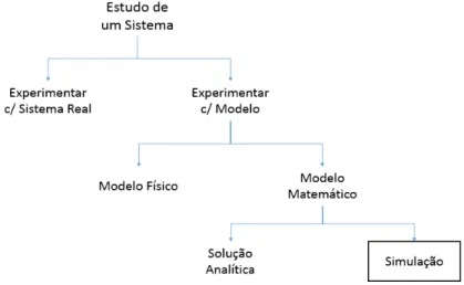 Figura 2.1 - Estudo de um sistema. 