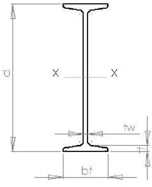 Figura 20: Perfil INP 400 