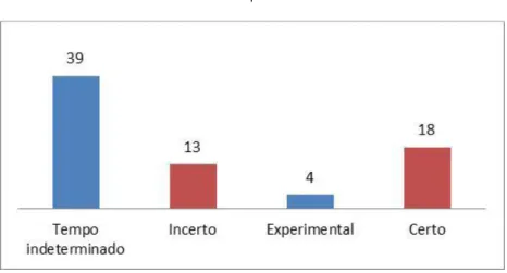 Gráfico 4.5 – Tipo de contracto 