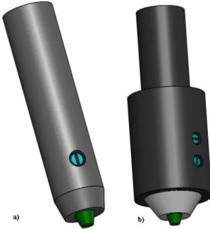 Figura 3.10 - Ferramentas para Soldadura por Fricção Linear assistida por Corrente Eléctrica