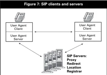 Figure 7: SIP clients and servers