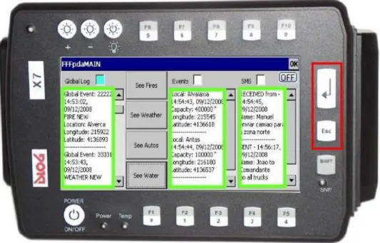 Figure 3.7 – Edit boxes scrolling hardware keys 