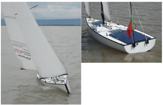 Figure 2.1: FEUP Autonomous Sailboat [AC09].