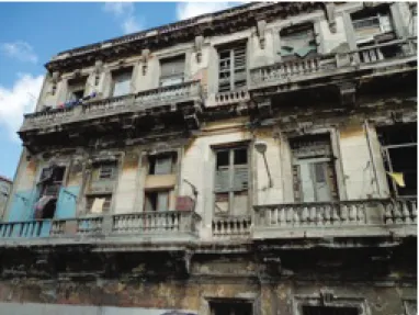 Figura 14. Deterioração de edificação em Havana, Cuba (Acervo de Diego Schneider).