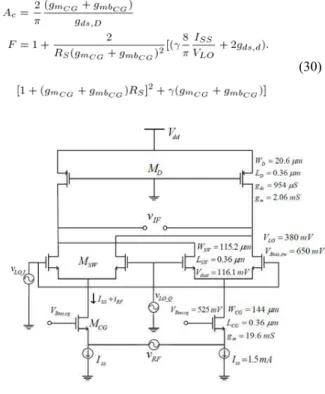 Figure 6.   Wideband Gilbert Cell. 