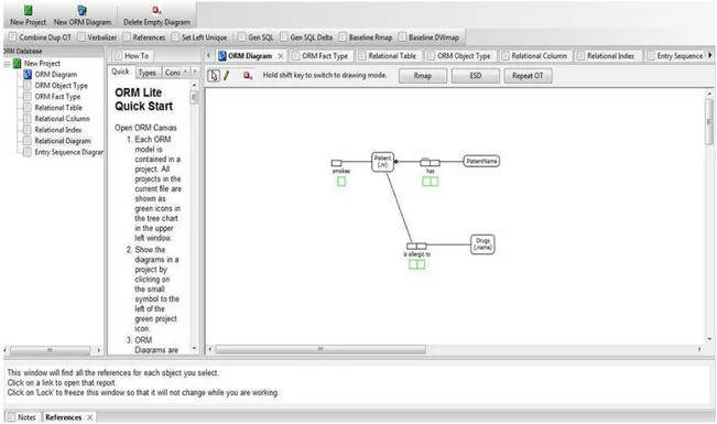 Fig.  2 .8: Snapshot of the ORM-Lite Tool 